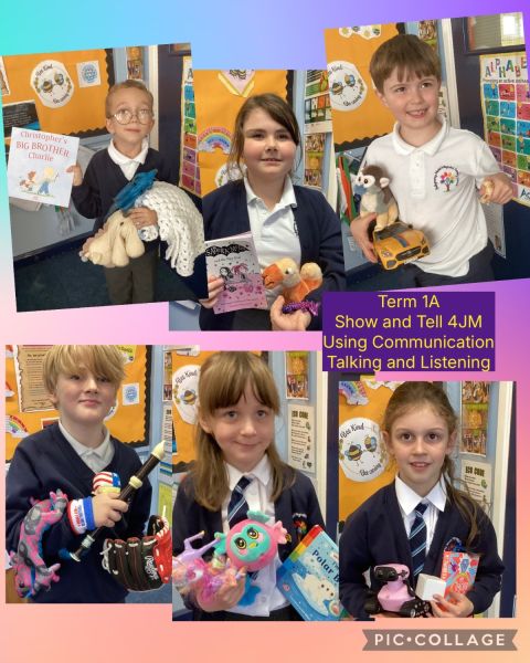 Using Communication : Show and Tell : 4JM 