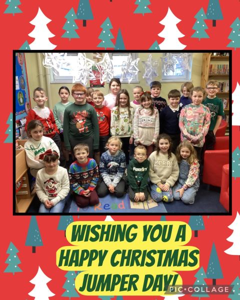  Christmas Jumper Day to raise funds for the Charity  “Save The Children .” 