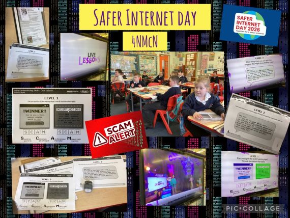 Year 4NMcN Safer Internet Day 2026