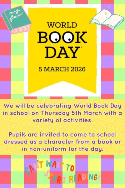 World Book Day - 5th March 2026
