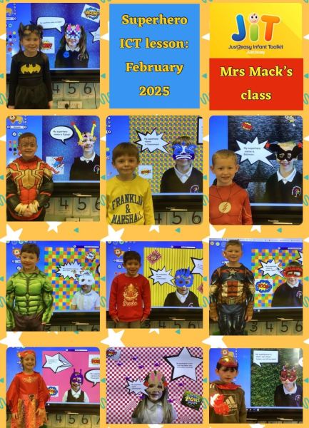 Mrs Mack’s Superheroes!