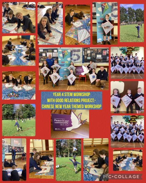 Year 4 STEM Workshop with Good Relations Project:- Chinese New Year Themed Workshops 