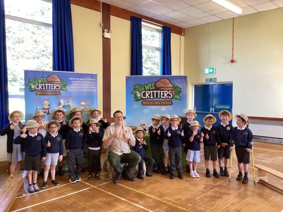 Wee Critters visit Year 2!