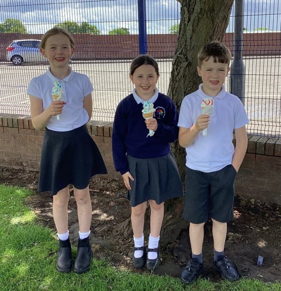 Year 4NMcN Ice-cream treat